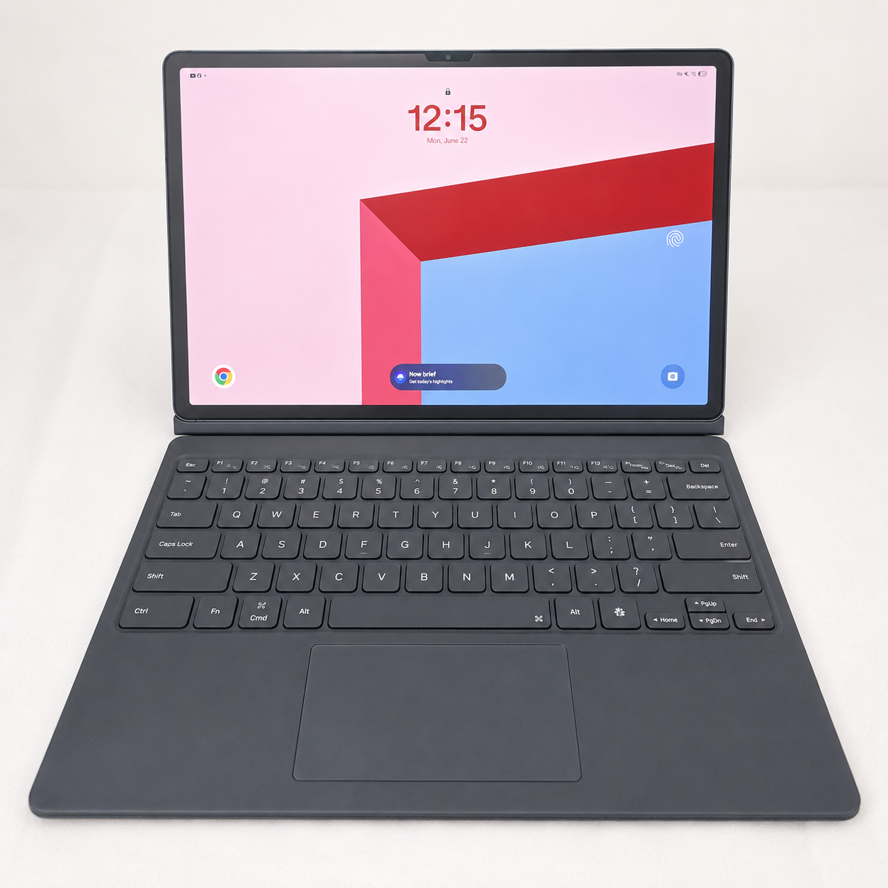 Samsung Galaxy Tab S10+ dengan AI Keyboard Cover